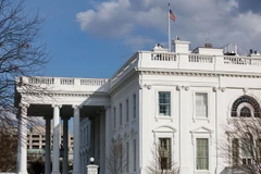 Nhà Trắng tại thủ đô Washington DC., Mỹ ngày 8/3. (Nguồn: THX/TTXVN)