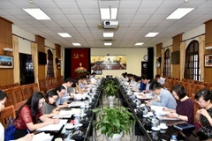 Quang cảnh cuộc hop. (Ảnh TTXVN phát)