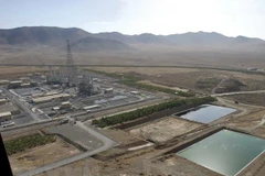 Toàn cảnh nhà máy hạt nhân nước nặng Arak ngày 15/1/2011. (Nguồn: AFP/TTXVN)