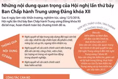 [Infographics] Những nội dung quan trọng của Hội nghị Trung ương 7