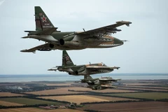 Máy bay chiến đấu Su-25 của Nga. (Nguồn: Sputnik)