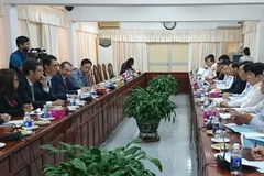 Toàn cảnh buổi làm việc. (Ảnh: Ánh Tuyết/TTXVN)