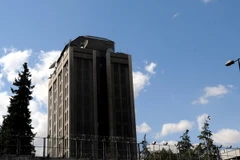 Quang cảnh đại sứ quán Nga ở Damascus ngày 22/9. (Nguồn: THX/ TTXVN)