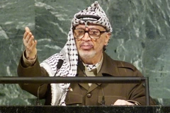 Cố lãnh đạo Palestine Yasser Arafat. (Nguồn: AFP/TTXVN)