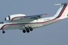 Một chiếc máy bay vận tải quân sự An-72 của Nga. (Nguồn: Tass)