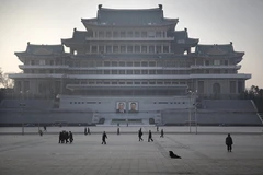 Quảng trường Kim Il Sung ở Bình Nhưỡng. (Nguồn: Sputniknews)