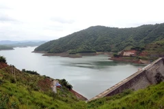 Hồ chứa thủy điện Đồng Nai 3. (Ảnh: Hưng Thịnh/TTXVN)