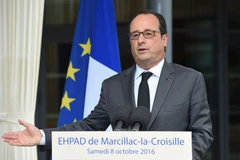 Tổng thống Pháp Francois Hollande. (Nguồn: AFP/TTXVN)