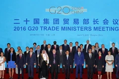 Các đại biểu tham dự Hội nghị Bộ trưởng Thương mại G20. (Nguồn: Đại sứ quán Trung Quốc tại Việt Nam)