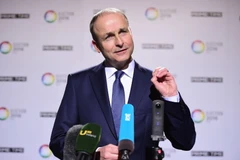 Người đứng đầu đảng Fianna Fail Micheal Martin. (Nguồn: AFP/TTXVN)
