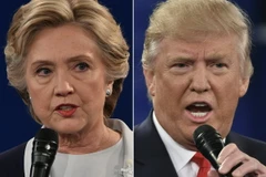 Ứng viên Hillary Clinton và ứng viên Donald Trump. (Nguồn: AFP/TTXVN)