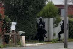 Cảnh sát New Zealand truy lùng nghi phạm trong một vụ nổ súng tại thị trấn Ashburton tháng 8/2014. Ảnh minh họa. (Nguồn: Fairfax NZ)