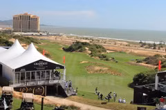 Sân golf The Bluffs Hồ Tràm Strip, một trong những dự án đầu tư lớn của doanh nghiệp Hoa Kỳ tại Việt Nam. (Ảnh: PV/Vietnam+)