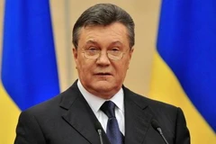 Cựu Tổng thống Ukraine Viktor Yanukovych. (Nguồn: AP)