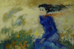 Triển lãm hội họa đầu tiên lấy cảm hứng từ âm nhạc Trịnh Công Sơn 