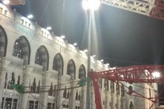 Hiện trường vụ tai nạn hồi tháng 9/2015. (Nguồn: THX/TTXVN)