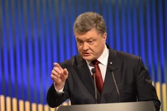 Tổng thống Ukraine Petro Poroshenko. (Nguồn: AFP/TTXVN)