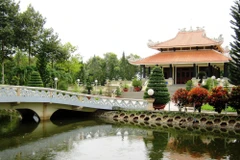 Khu lưu niệm Chủ tịch Tôn Đức Thắng​, xã Mỹ Hòa Hưng, Long Xuyên. (Nguồn: vietnamtourism.com)