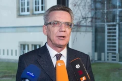 Bộ trưởng Nội vụ Đức Thomas de Maiziere. (Nguồn: AFP/TTXVN)