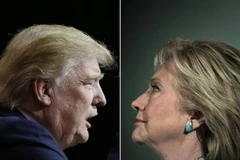 Ứng viên Hillary Clinton và ứng viên Donald Trump. (Nguồn: AFP/TTXVN)
