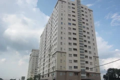 Dự án nhà ở dành cho người thu nhập thấp tại khu đô thị mới Sài Đồng, quận Long Biên. (Ảnh: Minh Nghĩa/Vietnam)
