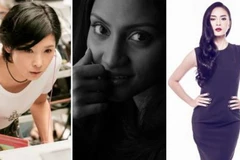 Hình ảnh Ngô Thanh Vân (phải) và Hitomi Kuroki (ngoài cùng bên trái) và Konkona Sensharma trên tờ Hollywood Reporter. (Nguồn: thethaovanhoa.vn)