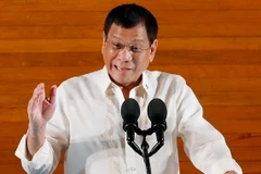 Tổng thống Philippines Rodrigo Duterte. (Nguồn: EPA/TTXVN)
