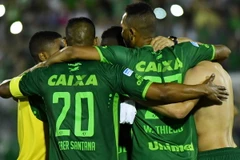 Các cầu thủ của đội bóng Chapecoense Real. (Nguồn: Getty Images)