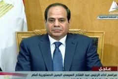 Tổng thống Ai Cập Abdel Fattah al-Sisi. (Nguồn: AFP/TTXVN)