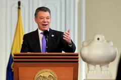 Tổng thống Colombia Juan Manuel Santos. (Nguồn: EPA/TTXVN)