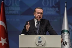 Tổng thống Thổ Nhĩ Kỳ Tayyip Erdogan. (Nguồn: AFP/TTXVN)