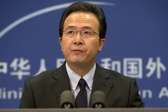Người phát ngôn Bộ Ngoại Giao Trung Quốc Hồng Lỗi. (Nguồn: AFP/TTXVN)