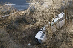 Hiện trường vụ tai nạn. (Nguồn; AP)