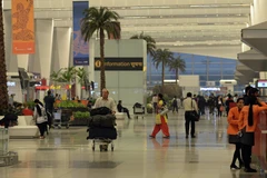 Sân bay quốc tế Indira Gandhi ở Delhi. (Nguồn: Sputnik) 