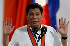 Tổng thống Philippines Rodrigo Duterte. (Nguồn: EPA/TTXVN) 