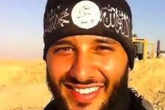 Foued Mohamed-Aggad - 1 trong 3 thủ phạm đánh bom liều chết tại nhà hát Bataclan. (Nguồn: AFP/TTXVN)