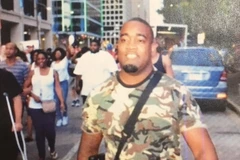 Một trong các nghi phạm xả súng nhằm vào lực lượng an ninh ở Dallas ngày 7/7. (Nguồn: EPA/TTXVN)