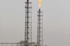 Cơ sở khai thác dầu Halfaya gần thành phố Amara, tỉnh Maysan, miền nam Iraq ngày 14/7. (Nguồn: AFP/TTXVN)