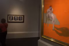 Một tác phẩm của danh họa Francis Bacon. (Nguồn: AP)