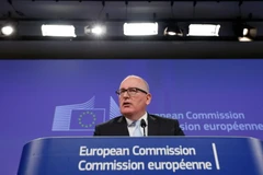 Phó Chủ tịch EC Frans Timmermans. (Nguồn: EPA/TTXVN)