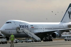 Máy bay Boeing 747 của Iran Air tại sân bay Mehrabad, Tehran. (Nguồn: AFP)