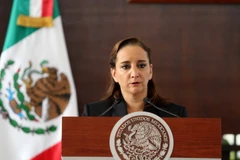 Ngoại trưởng Mexico Claudia Ruiz Massieu. (Nguồn: AFP/TTXVN)