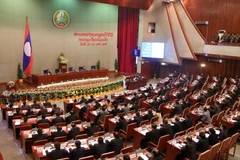 Toàn cảnh kỳ họp. (Ảnh: Phạm Kiên/Vietnam+)