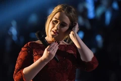 Ca sỹ Adele. (Nguồn: AFP/TTXVN)