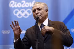 Tổng thống lâm thời Brazil Michel Temer. (Nguồn: AFP/TTXVN) 