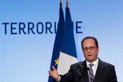 Tổng thống Pháp Francois Hollande. (Nguồn: EPA/TTXVN)