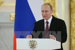 Tổng thống Vladimir Putin. (Nguồn: AFP/TTXVN)