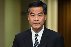 Trưởng đặc khu hành chính Hong Kong Lương Chấn Anh. (Nguồn: THX/TTXVN)