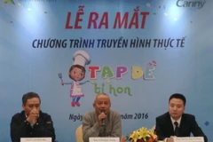 Sân chơi mới cho các đầu bếp nhí trổ tài chuẩn bị lên sóng VTV 