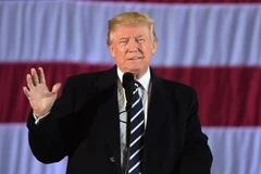 Tổng thống đắc cử Mỹ Donald Trump phát biểu tại một sự kiện ở Baton Rouge, bang Louisiana ngày 9/12. (Nguồn: AFP/TTXVN)